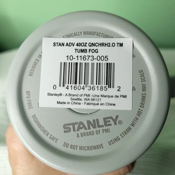 STANLEY 40 OZ. Tumbler In The Color, FOG - Picture 2 of 9